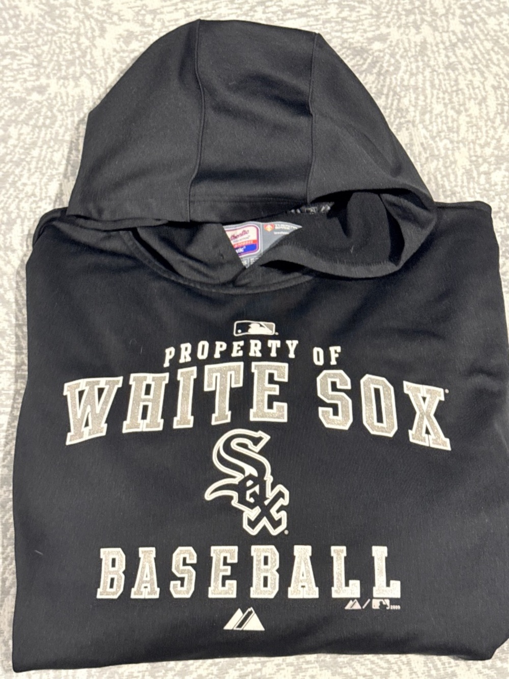 Majestic Chicago White Sox Property Of Pullover Hoodie L